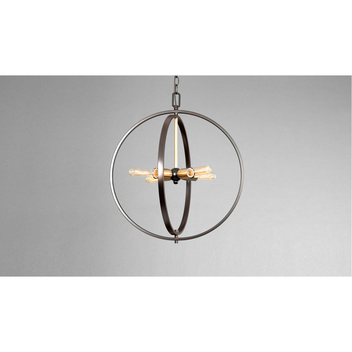 Swing 4 Light 20 inch Antique Bronze Pendant Ceiling Light, Medium